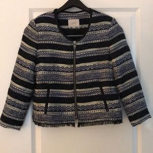 Loft patterned blazer